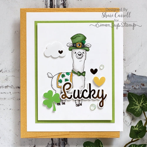 Simon Says Stamp! Simon Says Clear Stamps WOOLY LUCKY sss101978 | color-code:ALT2