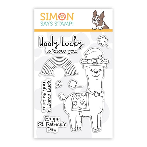 Simon Says Stamp! Simon Says Clear Stamps WOOLY LUCKY sss101978