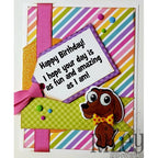 Simon Says Stamp! Riley And Company Funny Bones AS FUN AND AMAZING AS ME Cling Stamp RWD 668