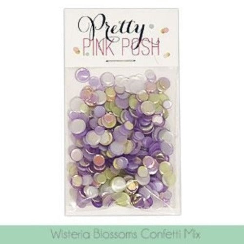 Simon Says Stamp! Pretty Pink Posh WISTERIA BLOSSOMS Confetti Mix