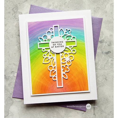 Simon Says Stamp! Simon Says Stamp OUTLINE FLORAL CROSS Wafer Die sssd111962 | color-code:ALT0