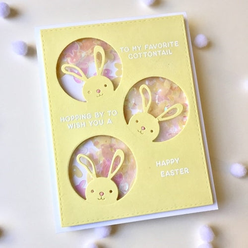 Simon Says Stamp! Simon Says Stamp PEEKING BUNNY Wafer Die s646 | color-code:ALT4