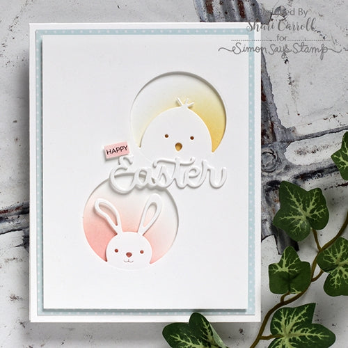 Simon Says Stamp! Simon Says Stamp BUNNY KISSES Wafer Die sssd111961