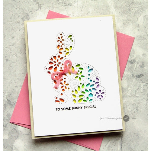 Simon Says Stamp! Simon Says Stamp FILIGREE BUNNY Wafer Die s638 | color-code:ALT0