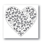 Simon Says Stamp! Simon Says Stamp FILIGREE HEART Wafer Die s637