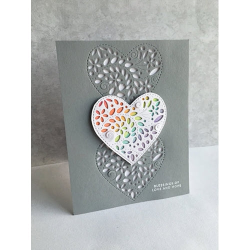 Simon Says Stamp! Simon Says Stamp FILIGREE HEART Wafer Die s637 | color-code:ALT4