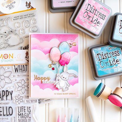 Simon Says Stamp! Simon Says Clear Stamps BUNNY WISHES sss201963