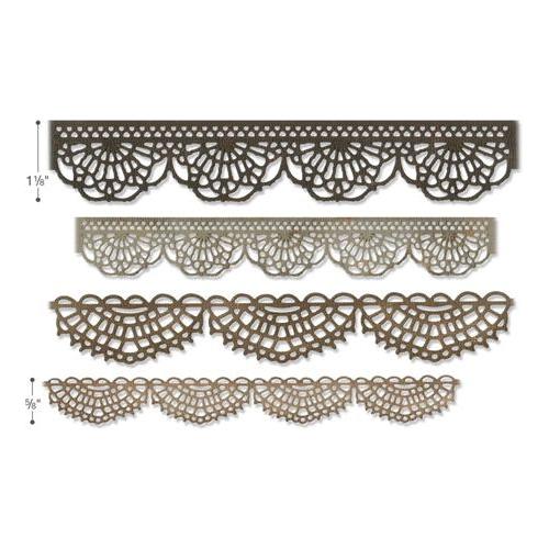 Simon Says Stamp! Tim Holtz Sizzix CROCHET Thinlits Dies 664178