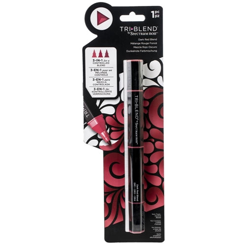Simon Says Stamp! Spectrum Noir DARK RED BLEND TriBlend Marker sn-tble-drbl