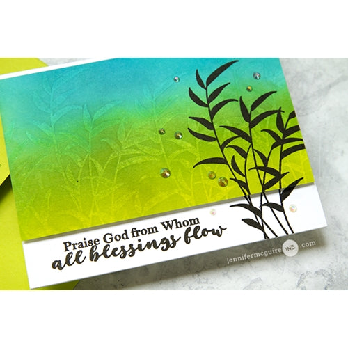 Simon Says Stamp! Sweet 'N Sassy SCENE SILHOUETTES WETLAND GRASS Clear Stamp Set sns-18-009 | color-code:ALT0