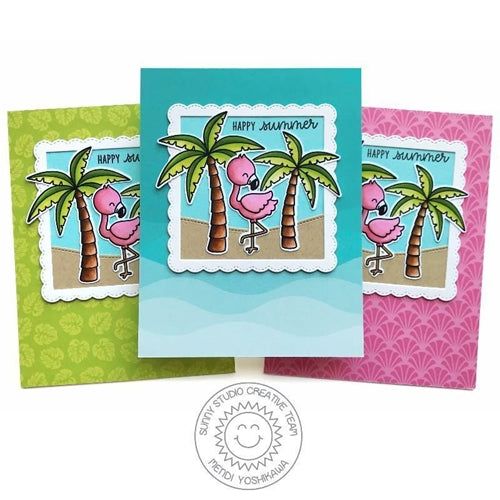 Simon Says Stamp! Sunny Studio SENDING SUNSHINE Clear Stamps SSCL 222