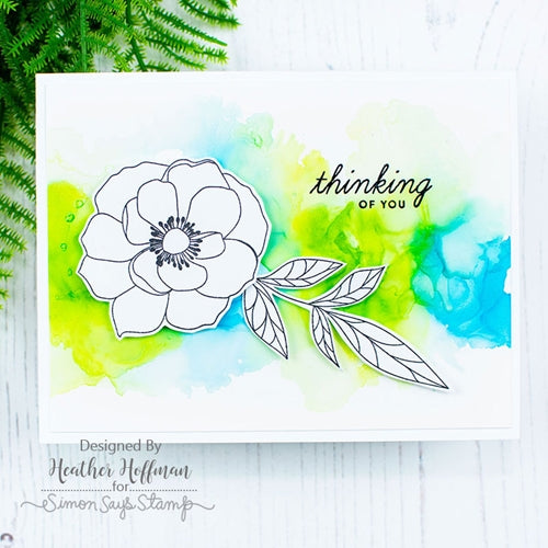 Simon Says Stamp! Simon Says Clear Stamps DELICATE FLOWERS sss201900 | color-code:ALT1