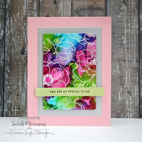 Simon Says Stamp! Simon Says Clear Stamps DELICATE FLOWERS sss201900 | color-code:ALT2