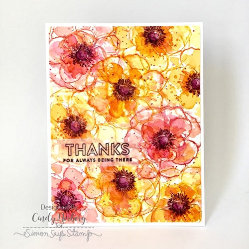 Simon Says Stamp! Simon Says Clear Stamps DELICATE FLOWERS sss201900