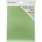 Simon Says Stamp! Tonic FRESH MINT Pearlescent Cardstock 9544e
