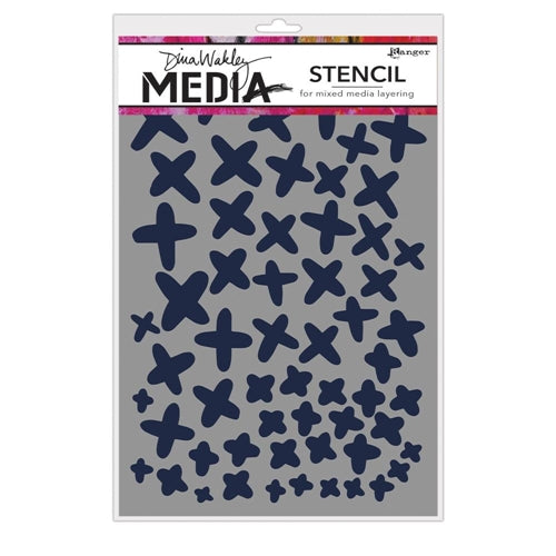 Simon Says Stamp! Dina Wakely XS Media Stencil MDS65043
