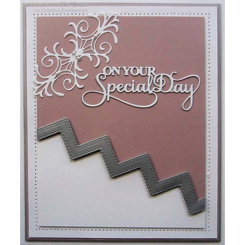 Simon Says Stamp! Creative Expressions ON YOUR SPECIAL DAY Sue Wilson Mini Expressions Die Set cedme030