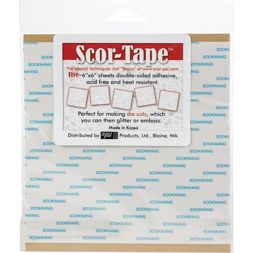 Simon Says Stamp! Scor-Tape 6 x 6 Inch Double Sided Adhesive Crafting Tape 5667