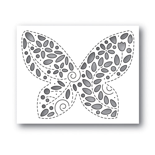 Simon Says Stamp! Simon Says Stamp FILIGREE BUTTERFLY Wafer Die s648