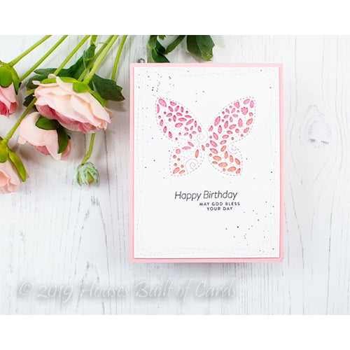 Simon Says Stamp! Simon Says Stamp FILIGREE BUTTERFLY Wafer Die s648 | color-code:ALT2