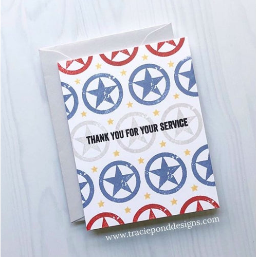 Simon Says Stamp! Simon Says Clear Stamps PATRIOTIC SERVICE sss101981
