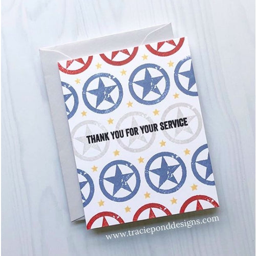 Simon Says Stamp! Simon Says Clear Stamps PATRIOTIC SERVICE sss101981