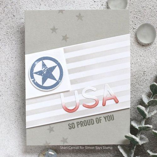 Simon Says Stamp! Simon Says Clear Stamps PATRIOTIC SERVICE sss101981