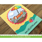 Simon Says Stamp! Lawn Fawn STITCHED SIMPLE WAVY BORDERS Die Cuts LF1984 | color-code:ALT1