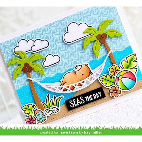 Simon Says Stamp! Lawn Fawn STITCHED SIMPLE WAVY BORDERS Die Cuts LF1984 | color-code:ALT2