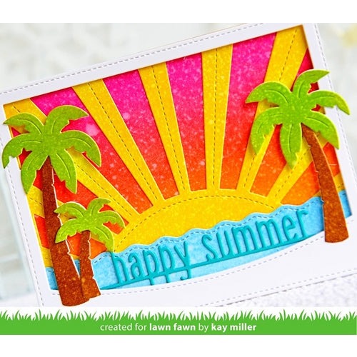 Simon Says Stamp! Lawn Fawn STITCHED SIMPLE WAVY BORDERS Die Cuts LF1984 | color-code:ALT3
