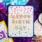 Simon Says Stamp! Simon Says Stamp Stencil CONFETTI ssst121438 | color-code:ALT1