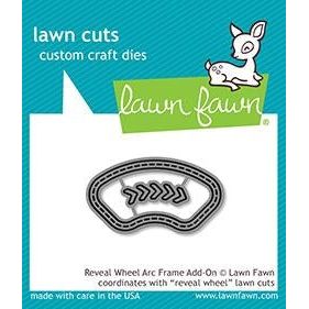 Simon Says Stamp! Lawn Fawn REVEAL WHEEL ARC FRAME ADD ON Die Cuts LF1977