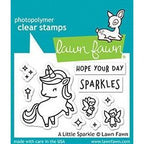 Simon Says Stamp! Lawn Fawn A LITTLE SPARKLE Clear Stamps LF1818