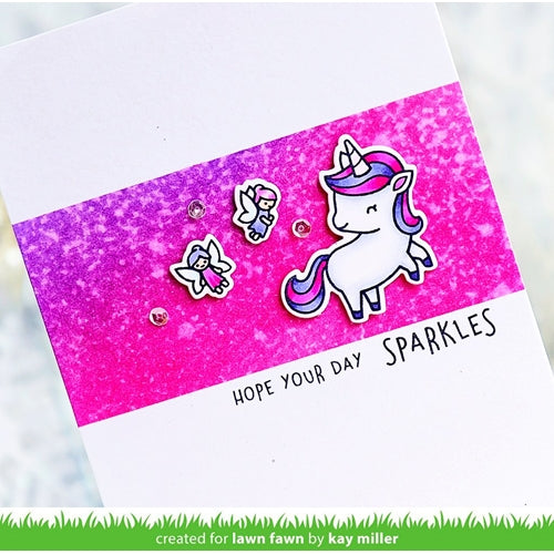Simon Says Stamp! Lawn Fawn A LITTLE SPARKLE Clear Stamps LF1818
