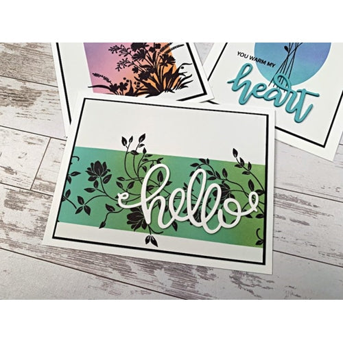 Simon Says Stamp! Gina K Designs HELLO Die 4144 | color-code:ALT1