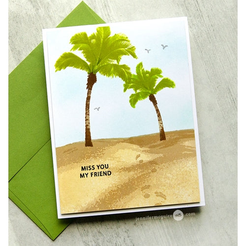 Simon Says Stamp! Kitchen Sink Stamps PALM TREES smc036 | color-code:ALT06