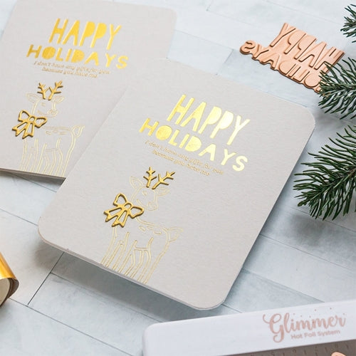 Simon Says Stamp! GLF 014 Spellbinders GOLD Glimmer Foil