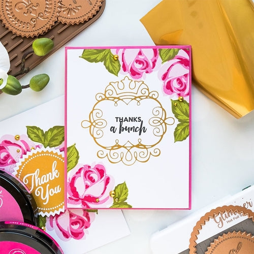 Simon Says Stamp! GLF 014 Spellbinders GOLD Glimmer Foil