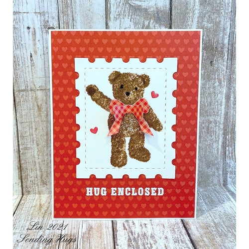 Simon Says Stamp! Kitchen Sink Stamps TEDDY BEAR WISHES kss008 | color-code:ALT05