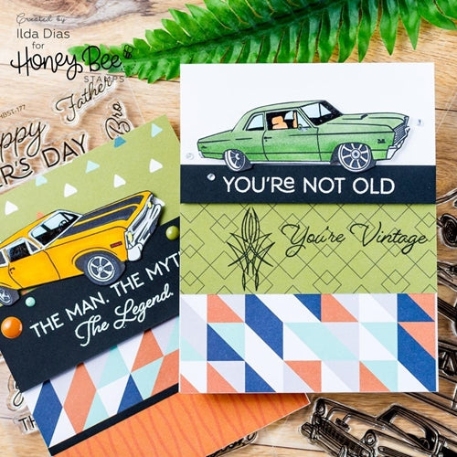 Simon Says Stamp! Honey Bee CAR SHOW Dies hbds-175