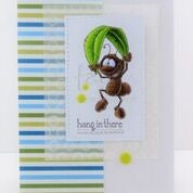 Simon Says Stamp! Whimsy Stamps ANTS AT PICNIC Clear Stamps DP1014