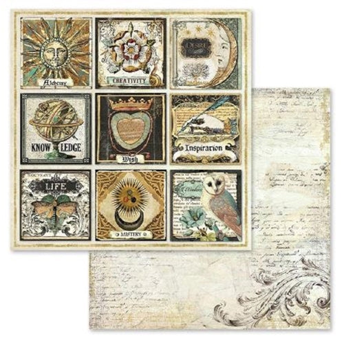 Simon Says Stamp! Stamperia ALCHEMY 12x12 Paper sbbl34