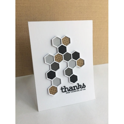 Simon Says Stamp! Simon Says Stamp HEXAGON ELEMENT Wafer Die sssd111988 | color-code:ALT2