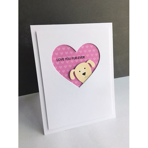 Simon Says Stamp! Simon Says Stamp PEEKING PUP Wafer Die s660 | color-code:ALT0