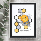 Simon Says Stamp! Simon Says Clear Stamps BEE HAPPY sss202019