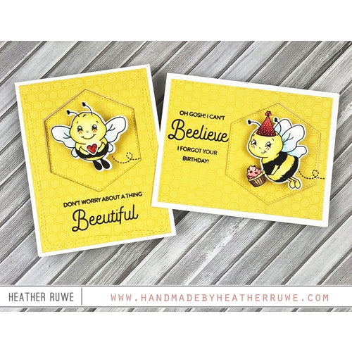 Simon Says Stamp! Simon Says Clear Stamps BEE HAPPY sss202019 | color-code:ALT1
