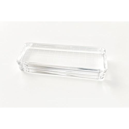 Simon Says Stamp! Gina K Designs SMALL RECTANGLE 1.25 x 3.5 INCH Comfort Acrylic Block 1203