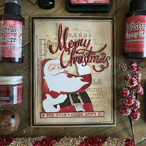 Simon Says Stamp! Tim Holtz Sizzix CHRISTMAS RIBBON Thinlits Dies 664196 | color-code:ALT4