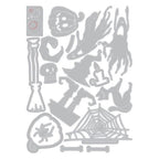 Simon Says Stamp! Tim Holtz Sizzix FRIGHTFUL THINGS Thinlits Dies 664209