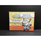 Simon Says Stamp! Riley And Company Funny Bones TORNADO ADVICE Cling Stamp RWD 707